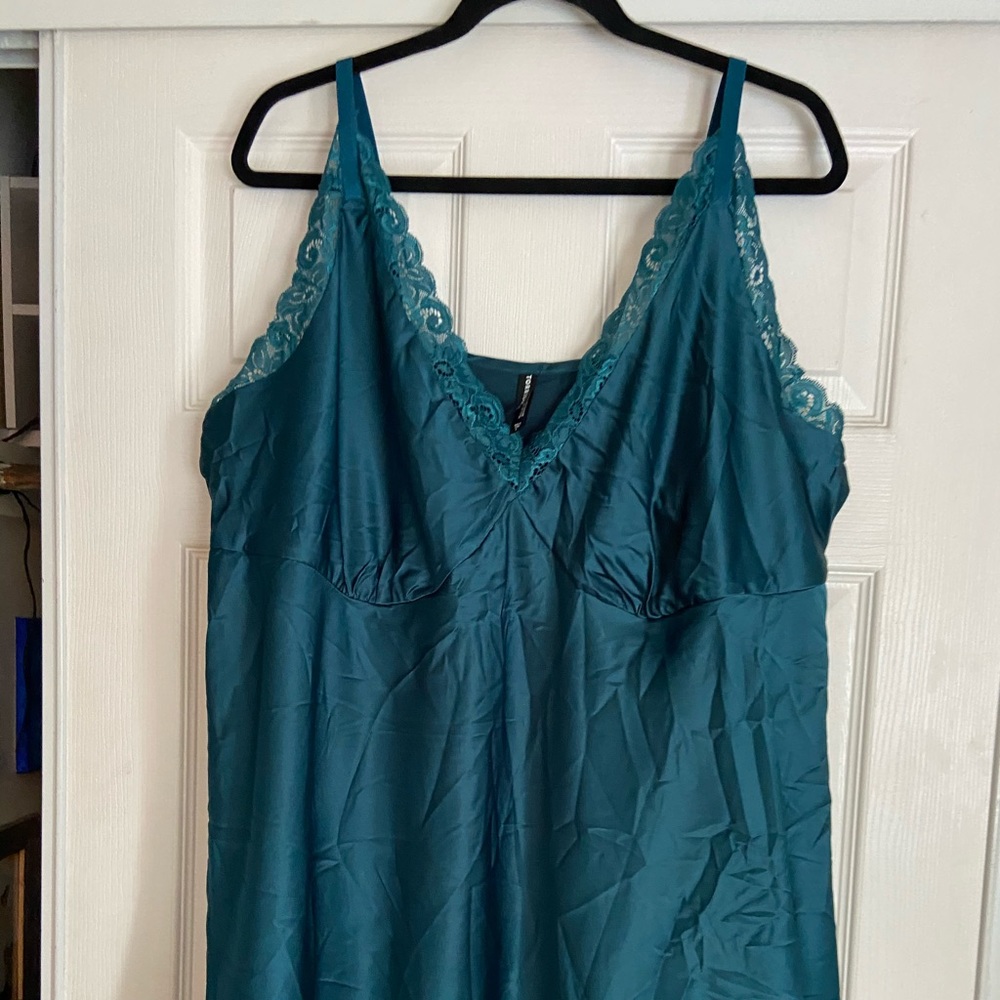 Torrid Teal Silky Camisole
